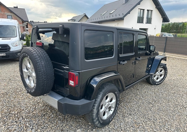 Jeep Wrangler cena 129900 przebieg: 82000, rok produkcji 2015 z Drzewica małe 742